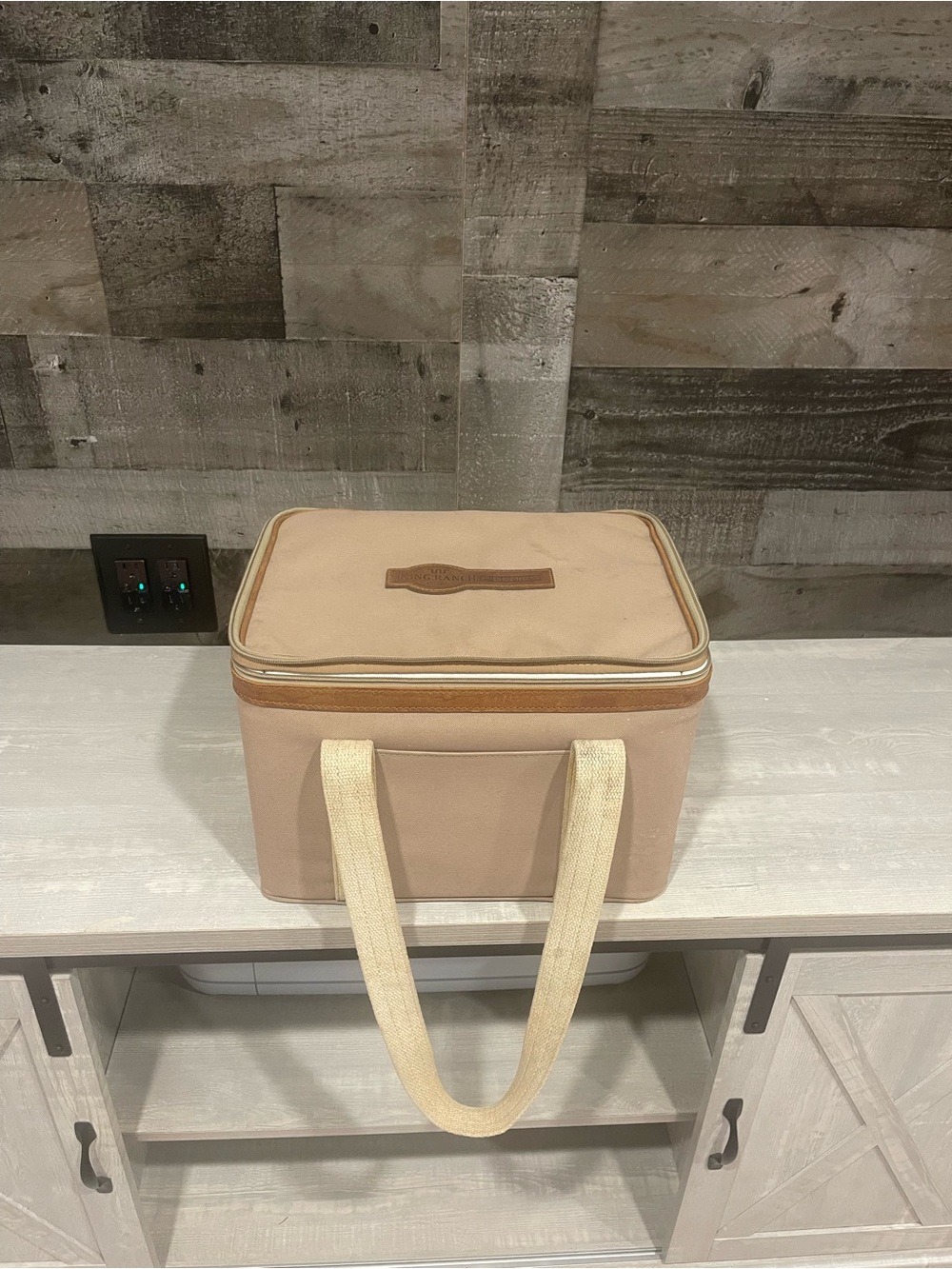 KING RANCH IGLOO COOLER Bag with Cream Handles
